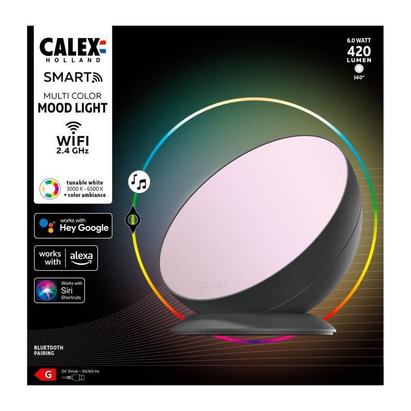 Image secondaire de Lampe Calex Ambient LED RGB