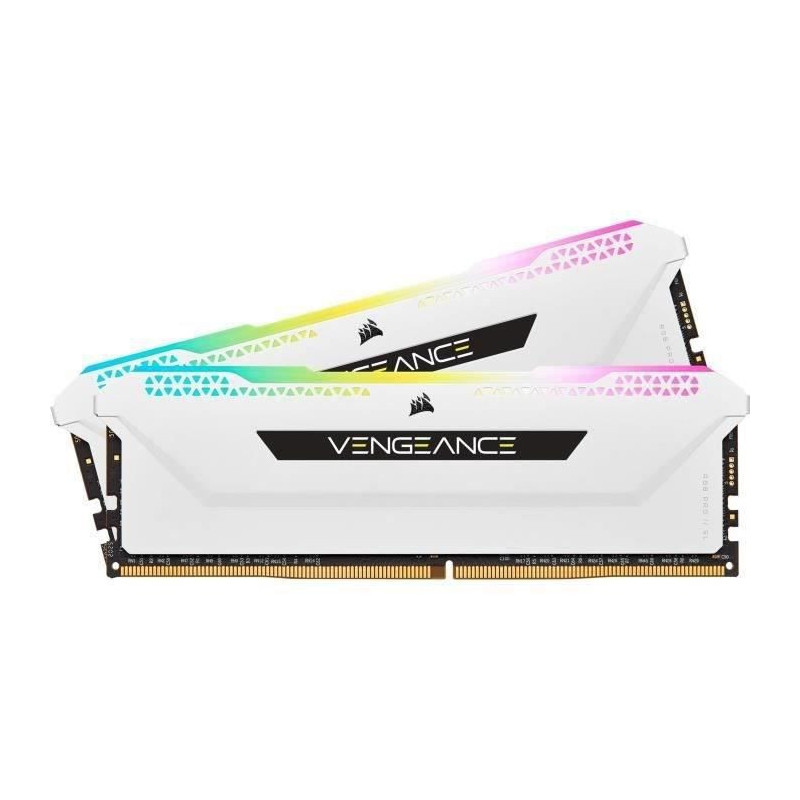 Image secondaire de Mémoire RAM - CORSAIR - Vengeance RGB Pro SL DDR4 - 16GB 2x8GB DIMM - 32