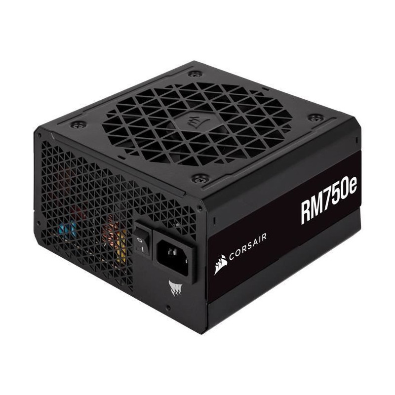 Bloc dAlimentation Corsair RM750e Modulaire 750 W 110 W 80 Plus Gold