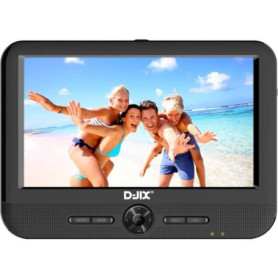 D-JIX PVS 706-50SM Lecteur DVD portable 7 Double écran + Supports appui- 139,99 €