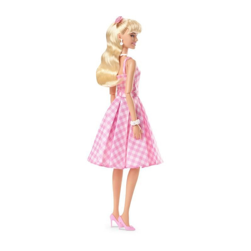 Image secondaire de Barbie Signature Le Film Poupée en Robe Vichy Rose