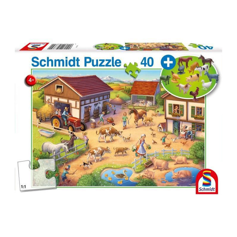 Puzzle Schmidt Spiele Ferme 40 Pièces