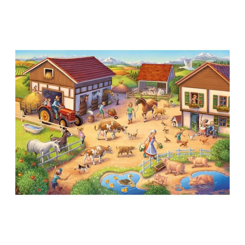 Image secondaire de Puzzle Schmidt Spiele Ferme 40 Pièces