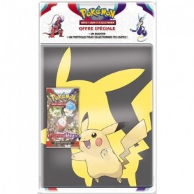 Pokémon - Pack Portfolio 180 cartes + Booster EV01