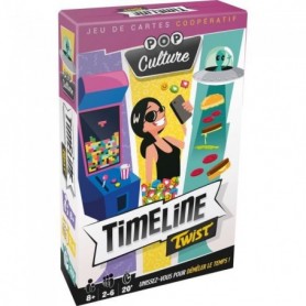 Timeline Twist Pop Culture|Asmodee - Jeu de cartes coopératif - 2 a 6 jo