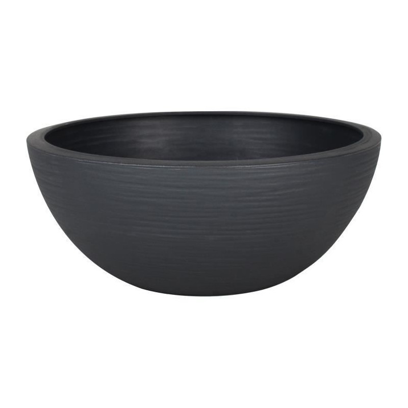 Pot EDA 547020 Gris Anthracite Plastique Ø 30 cm