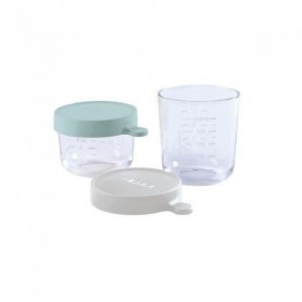 Petits pots en verre pour aliments pour bébés, Pot en verre 240 ml, Lot  de 6, Contenants en verre avec couvercles hermétiques, Résistants au  micro-ondes