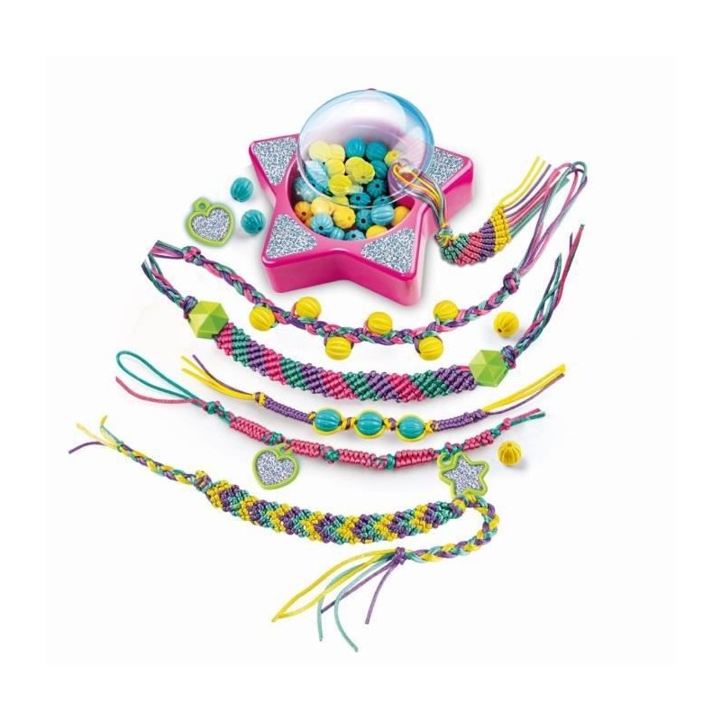 Image secondaire de Kit de création de bracelets Clementoni Friendship bracelet creation box Plastique