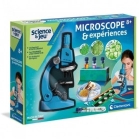 Clementoni - Sciences et Jeu - Super Microscope Professionnel - 8 ans et