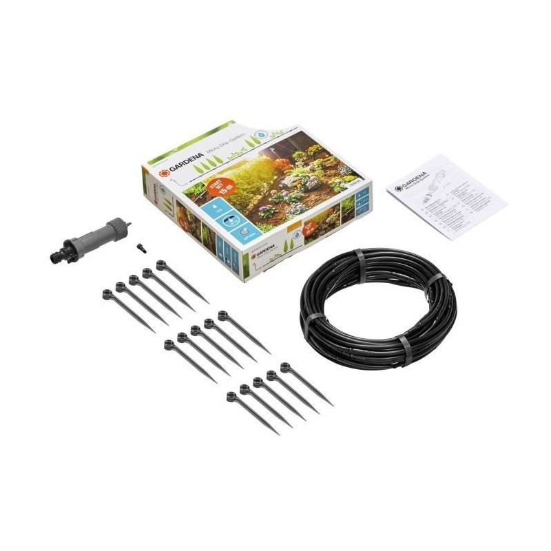 Image secondaire de Gardena Kit complet arrosage goutte-a-goutte taille S Micro-Drip Arros