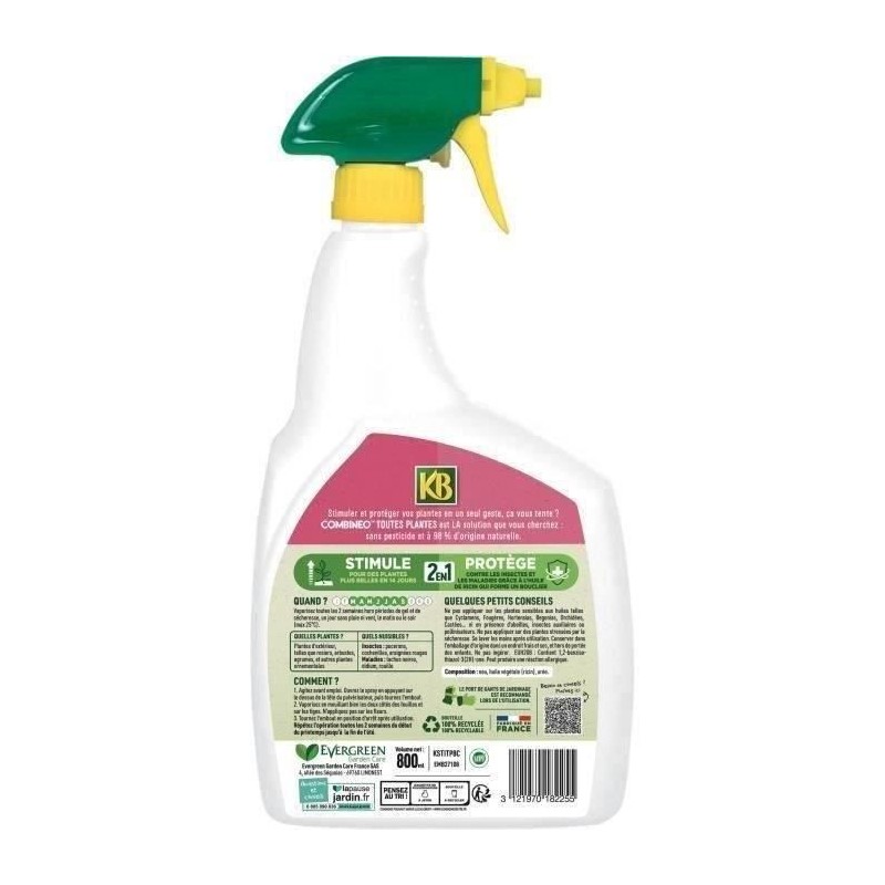 Image secondaire de Engrais pour les plantes KB 800 ml