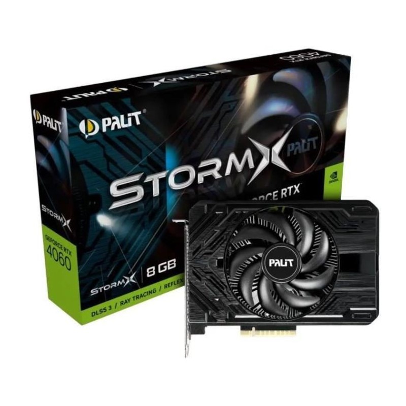 Carte Graphique Palit NE64060019P1-1070F GeForce RTX 4060 8 GB GDDR6