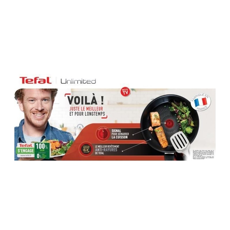 Image secondaire de Tefal Unlimited G2550102 poêle Poêle polyvalente Rond