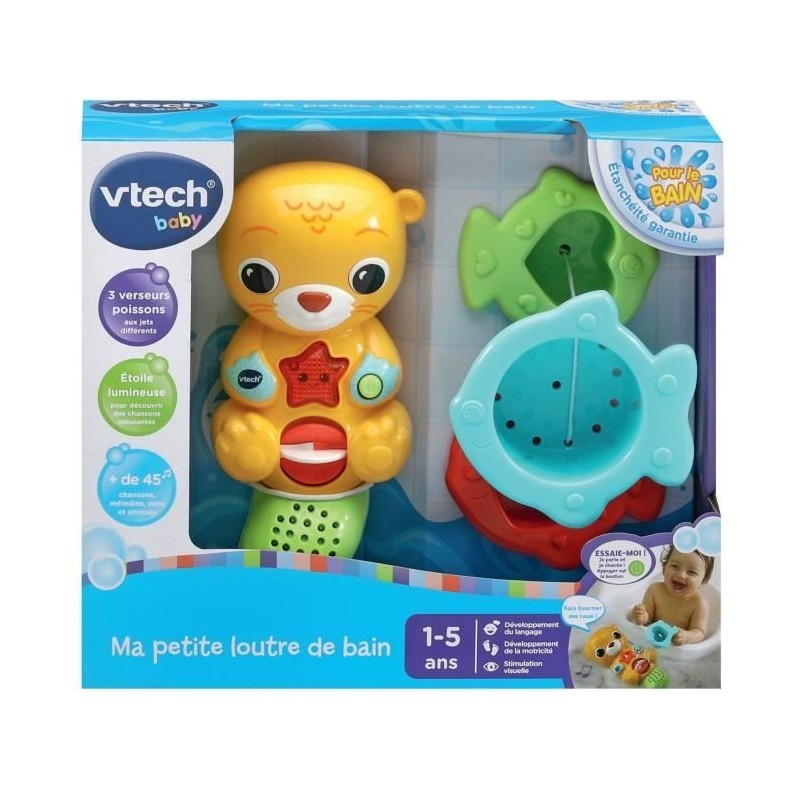 Vtech Baby MA PETITE LOUTRE DE BAIN Bleu