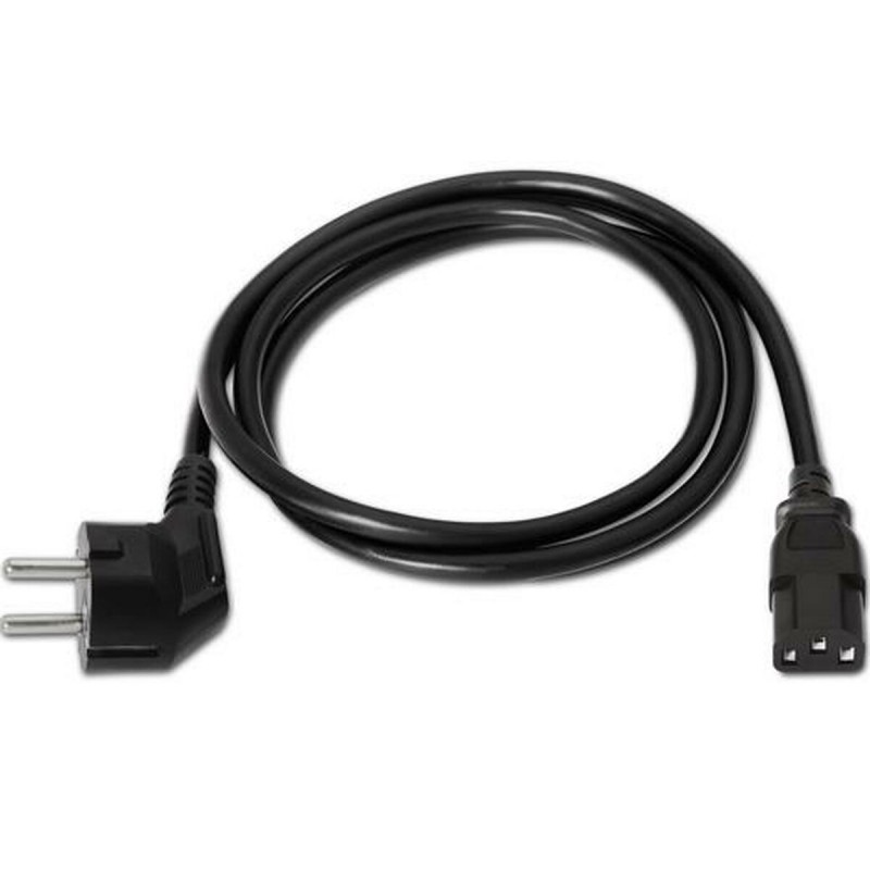 Aisens A132-0167 câble électrique Noir 1,5 m CEE7/7 Coupleur C13