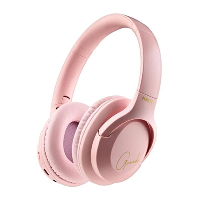 NGS ARTICA GREED Écouteurs Avec fil &sans fil Arceau Appels/Musique USB Type-C Bluetooth Rose