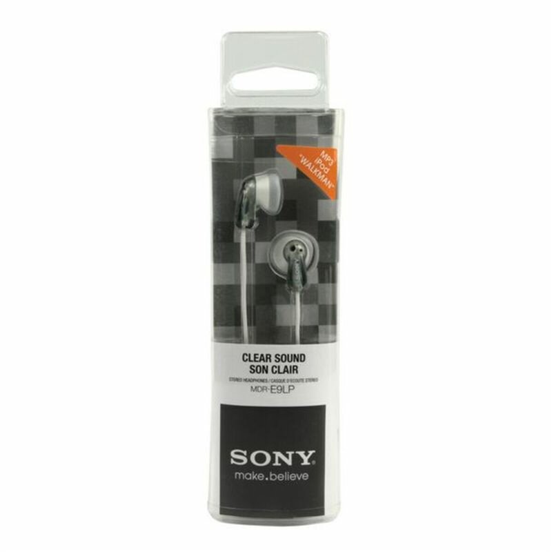 Image secondaire de Sony MDR-E9LP Écouteurs Avec fil Ecouteurs Musique Gris, Blanc