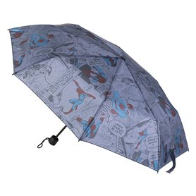 Parapluie pliable Spiderman Gris 53 cm