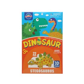 Puzzle 3D Stegosaurus Dinosaures