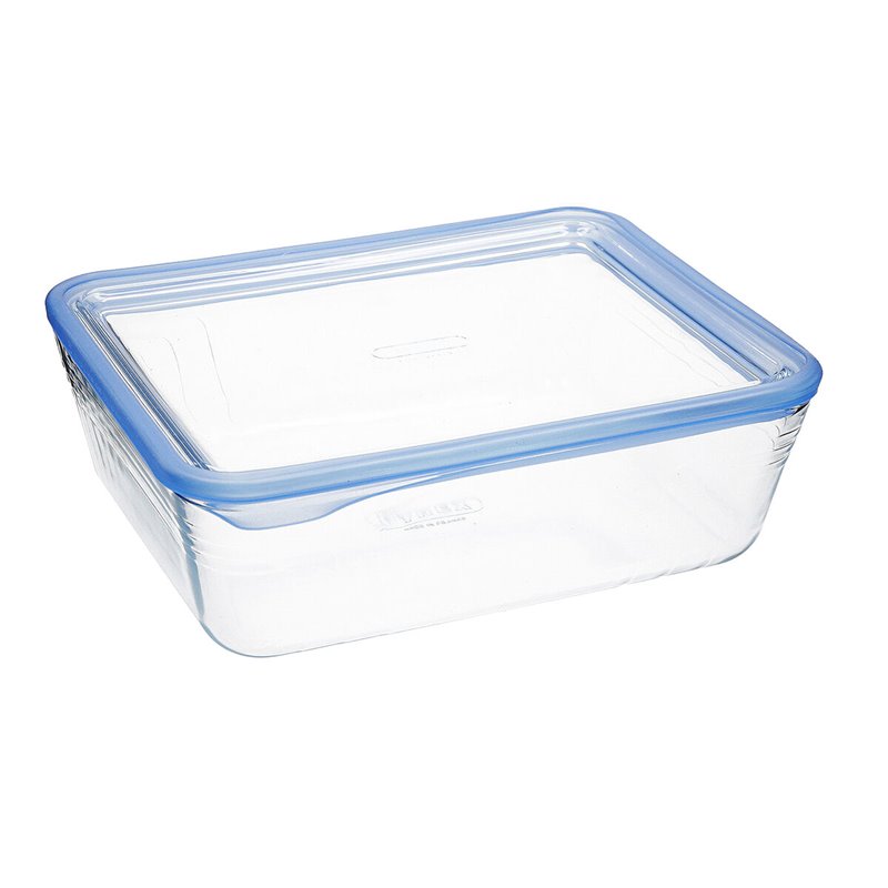 Image secondaire de Boîte à lunch hermétique Pyrex Pure Glass Transparent verre (800 ml) (6 Unités)