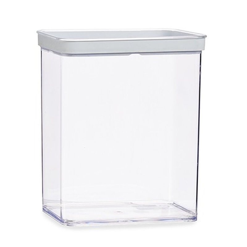 Image secondaire de Bocal Transparent Silicone polystyrène ABS 3,3 L 10,5 x 23,7 x 21 cm (6 Unités)