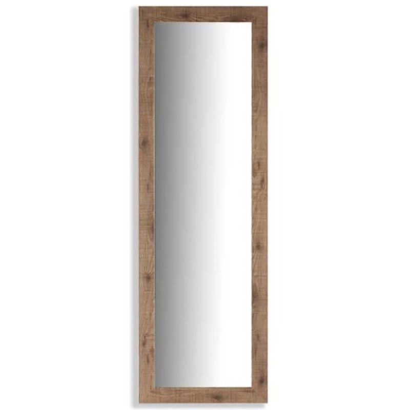 Image secondaire de Miroir mural Marron Bois verre 40 ,5 x 130,5 x 1,5 cm (2 Unités)