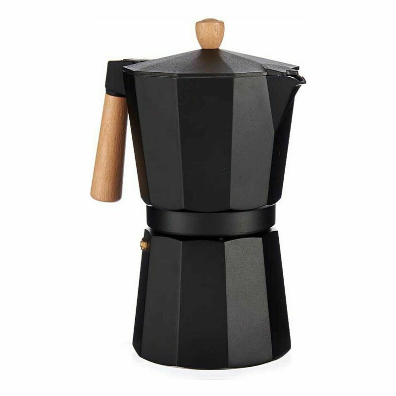 Image secondaire de Cafetière Italienne Bois Aluminium 650 ml (12 Unités)