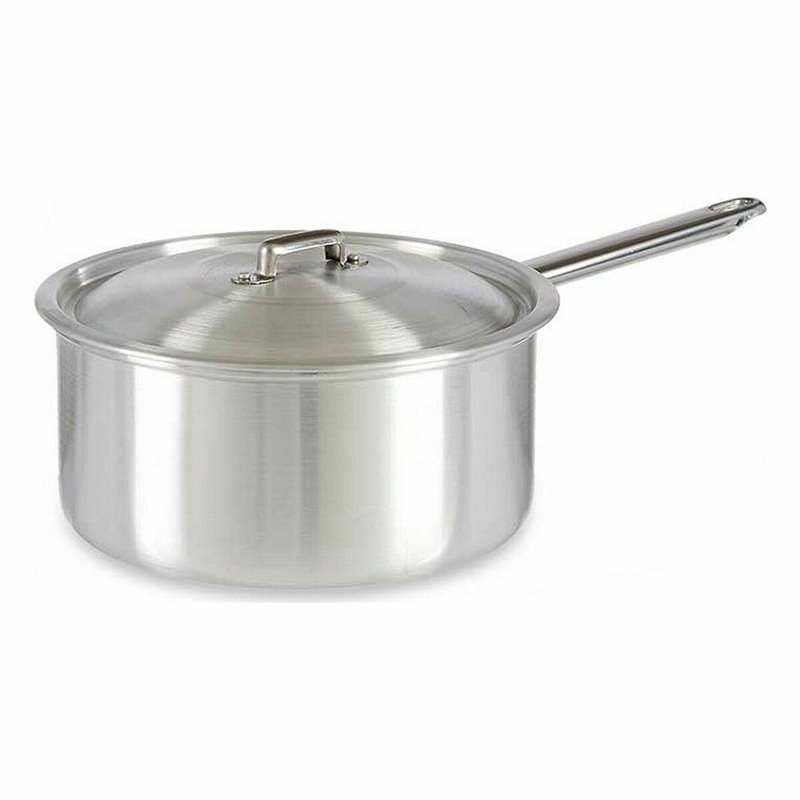 Image secondaire de Casserole avec couvercle Ø 24 cm Argenté Aluminium 5 L (10 Unités)