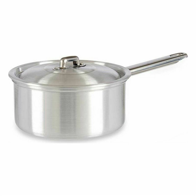 Image secondaire de Casserole avec couvercle Ø 16 cm Argenté Aluminium 1,5 L (10 Unités)