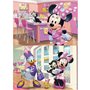 Set de 2 Puzzles   Minnie Mouse Me Time         25 Pièces 26 x 18 cm  