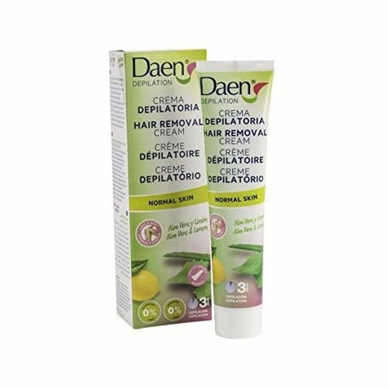 Image secondaire de Crème Épilatoire Corporelle Aloe Vera Daen (125 ml)