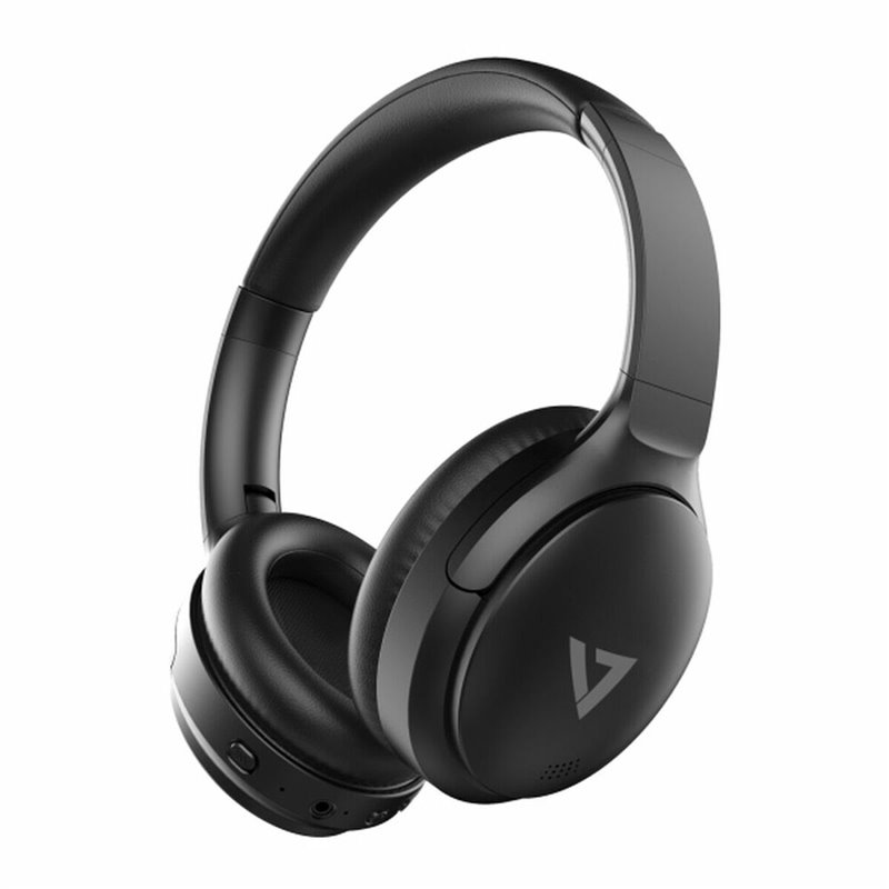 V7 HB800ANC écouteur/casque Sans fil Arceau Appels/Musique USB Type-C Bluetooth Noir