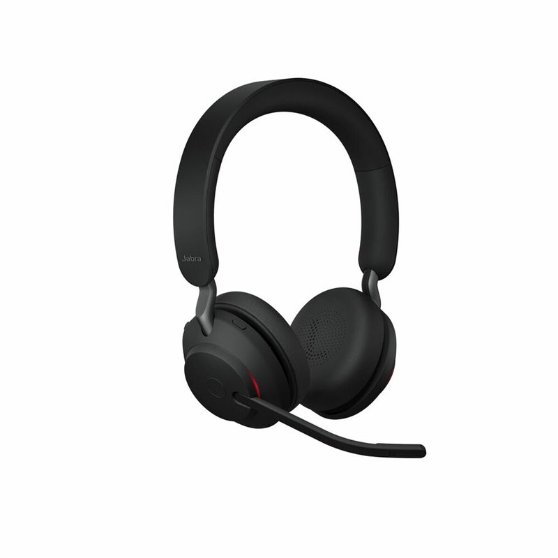 Jabra Evolve2 65, MS Stereo Casque Sans fil Arceau Bureau/Centre d'appels USB Type-A Bluetooth Noir