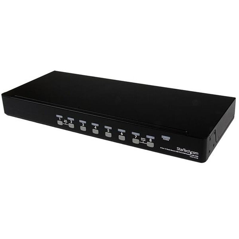 Image secondaire de Startech.com Commutateur KVM PS/2 USB 8 ports 1U empilables sur rack avec OSD