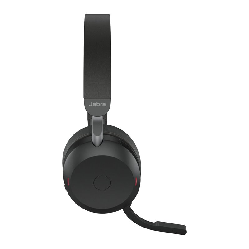 Image secondaire de Jabra Evolve2 75 Casque Avec fil &sans fil Arceau Bureau/Centre d'appels Bluetooth Socle de chargement Noir