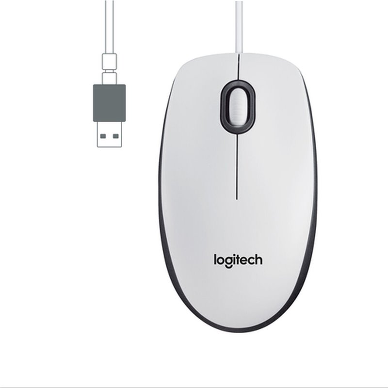 Logitech M100 souris Ambidextre USB Type-A Optique 1000 DPI