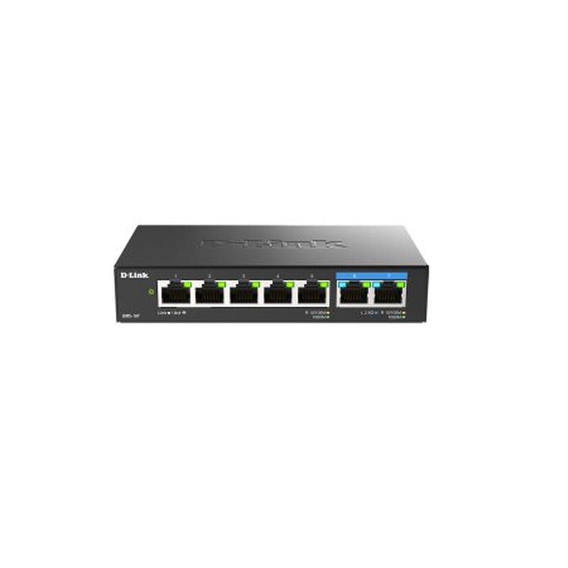 D-Link Switch non administrable 7 ports multi-Gigabit