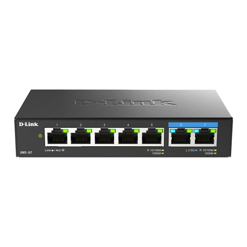 Image secondaire de D-Link Switch non administrable 7 ports multi-Gigabit