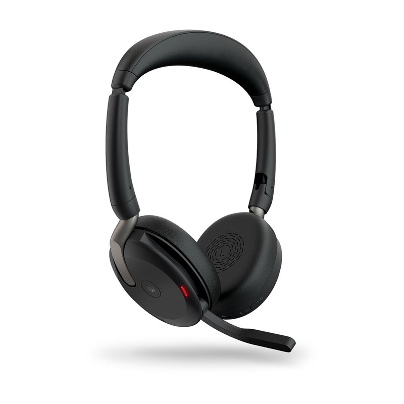 Jabra Evolve2 65 Flex Casque Avec fil &sans fil Arceau Bureau/Centre d'appels Bluetooth Noir