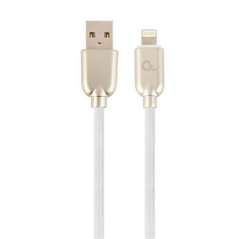 Câble Lightning Câblexpert CC-USB2R-AMLM-2M-W