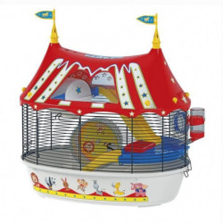 FERPLAST Cage Circus Fun 49,5x34x42,5 cm - Rouge - Pour hams 110,99 €