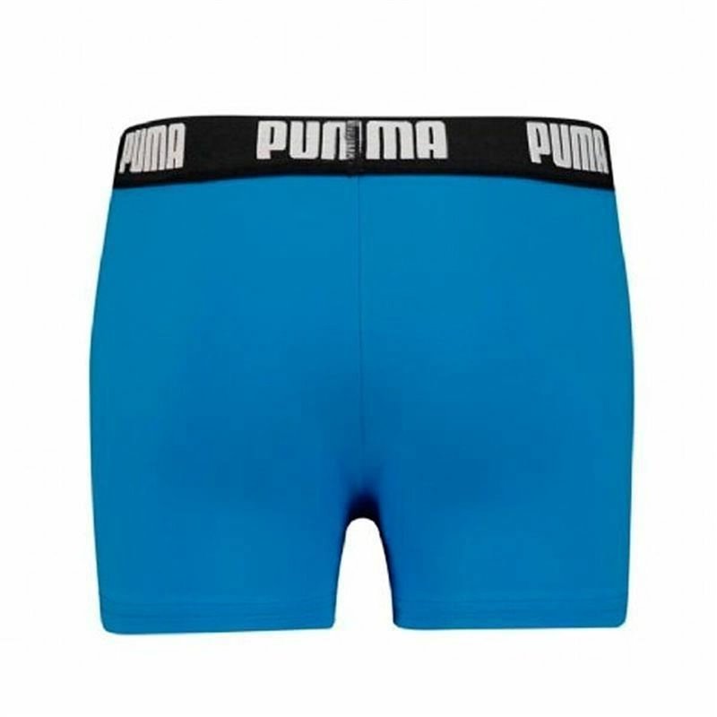 Image secondaire de Boxer de Bain pour Enfants Puma Swim Logo Bleu