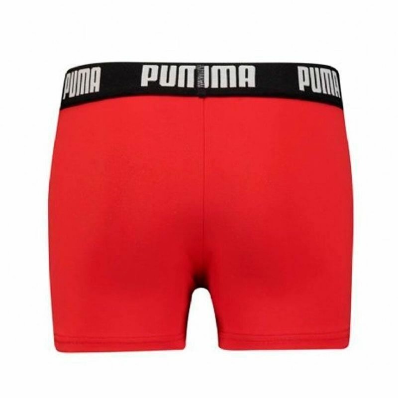 Image secondaire de Boxer de Bain pour Enfants Puma Swim Logo Rouge