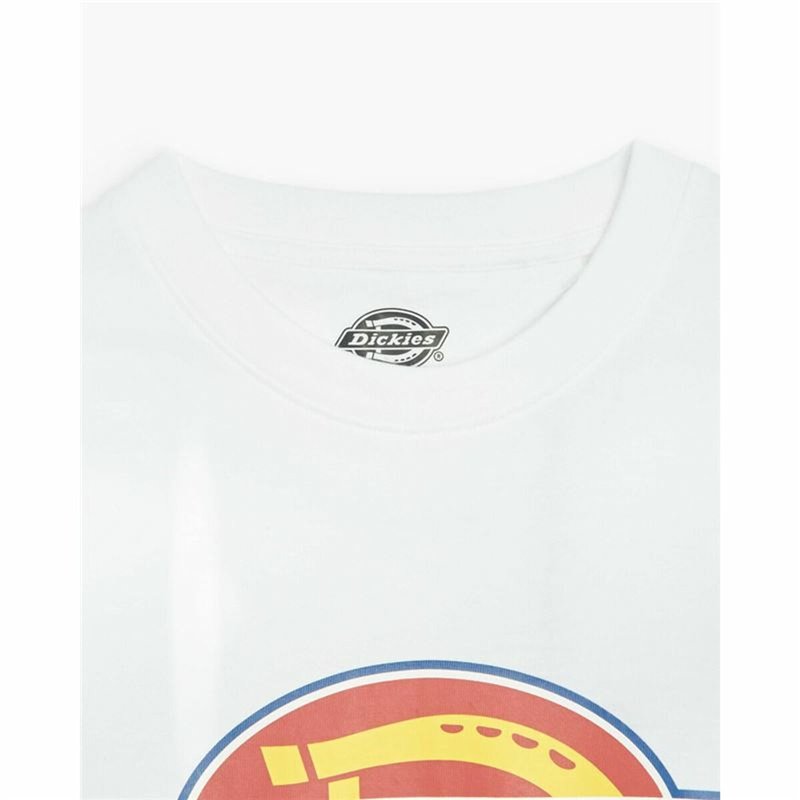 Image secondaire de T shirt à manches courtes Dickies Icon Logo Blanc Unisexe