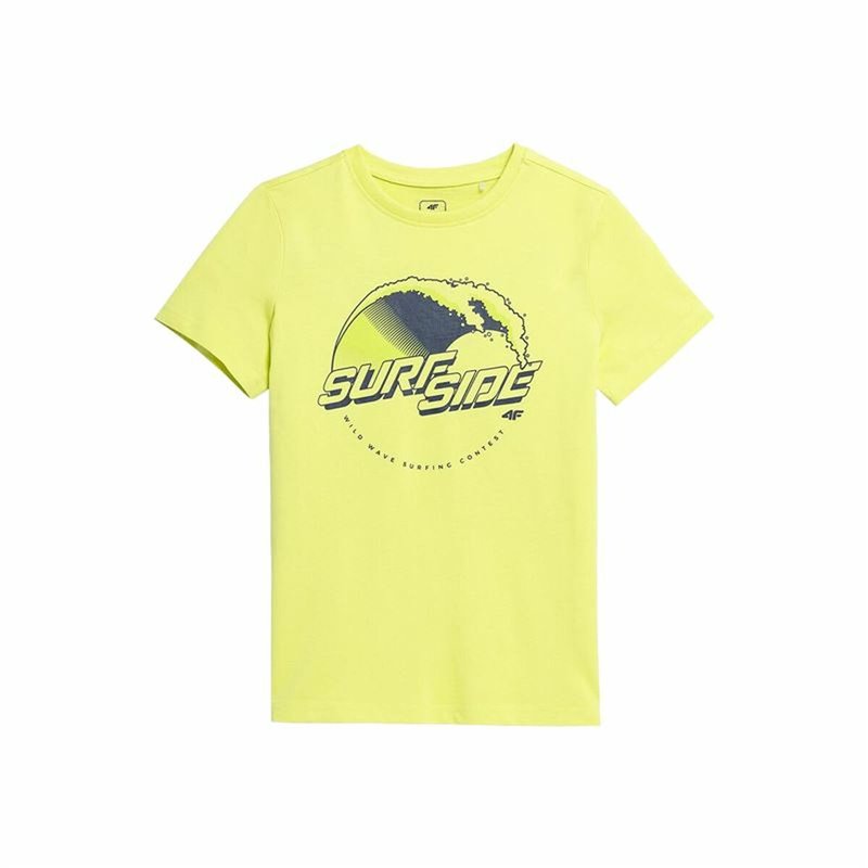 T-Shirt à manches courtes enfant 4F JTSM012 Jaune