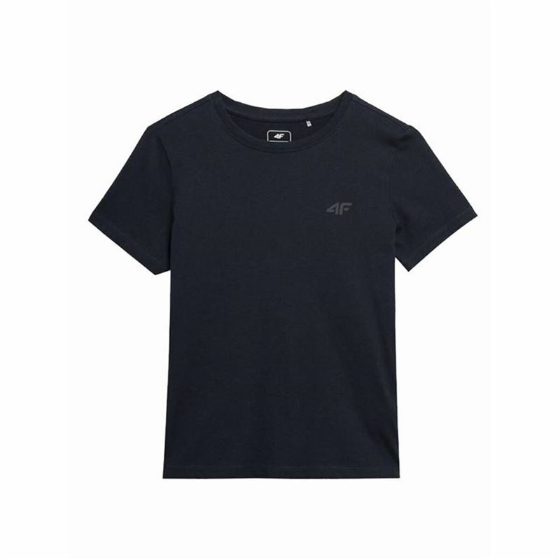 T-Shirt à manches courtes enfant 4F M291 Noir