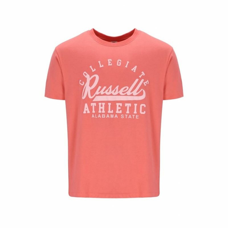 T shirt à manches courtes Russell Athletic Amt A30211 Corail Homme