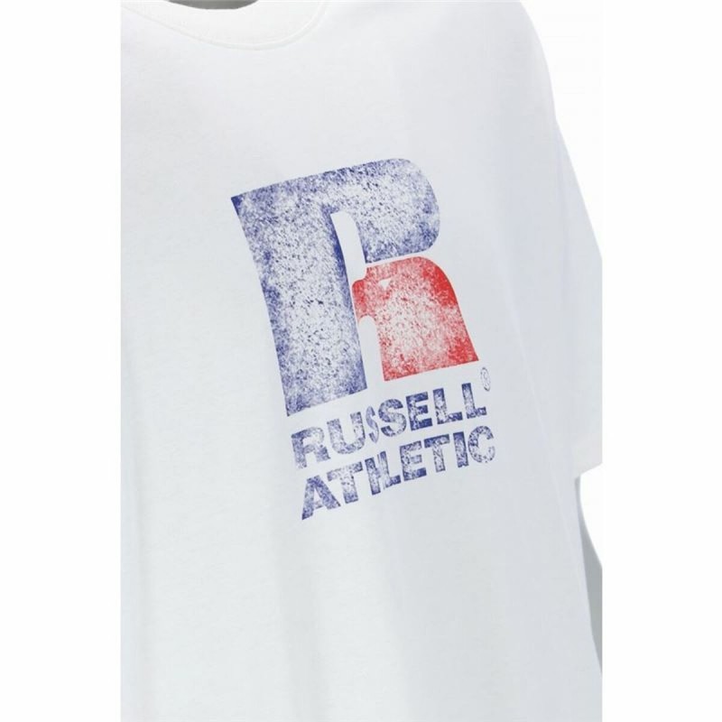 Image secondaire de T shirt à manches courtes Russell Athletic Emt E36201 Blanc Homme