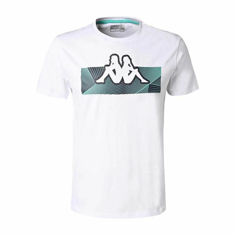 T shirt à manches courtes Enfant Kappa Eryx Blanc