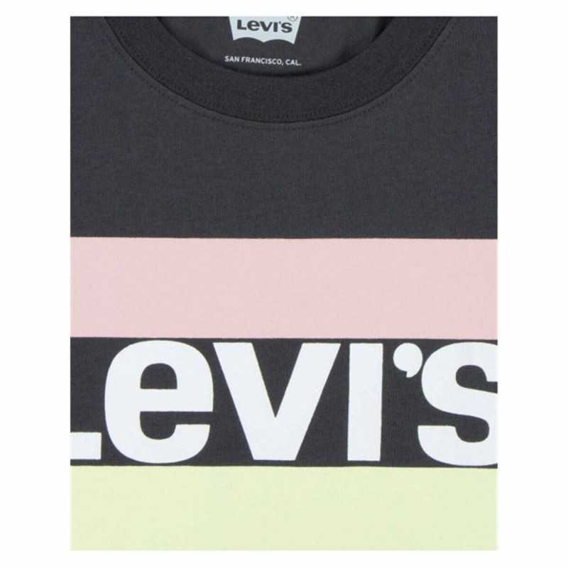 Image secondaire de Chemisette Levi's Sportswear Logo Dark Shadow Noir